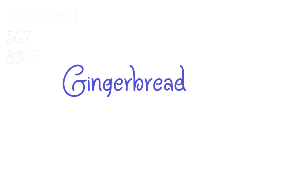 Gingerbread-font-download