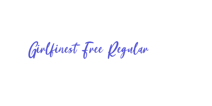 Girlfinest Free Regular Font Download