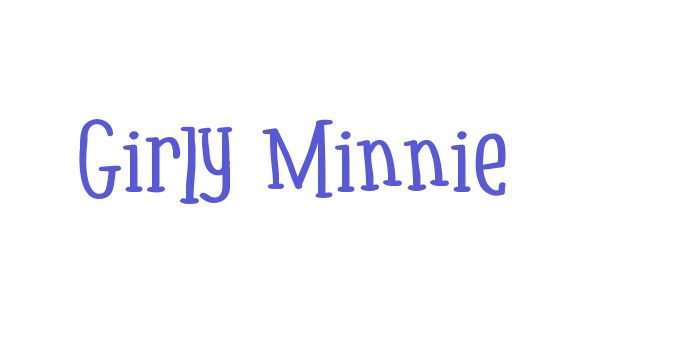 Girly Minnie Font