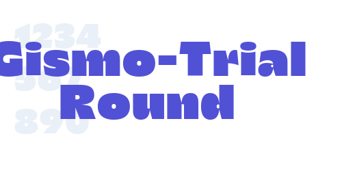 Gismo-Trial Round-font-download