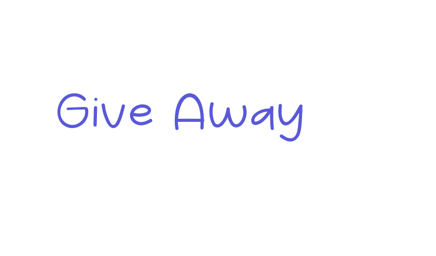 Give Away Font