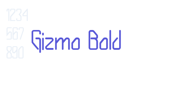 Gizmo Bold font free