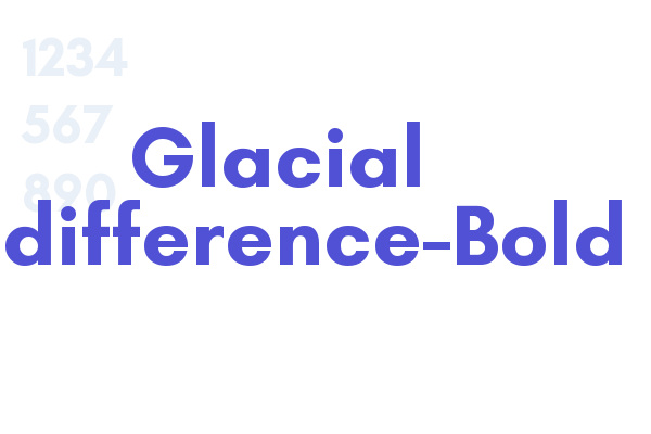 Glacial Indifference-Bold