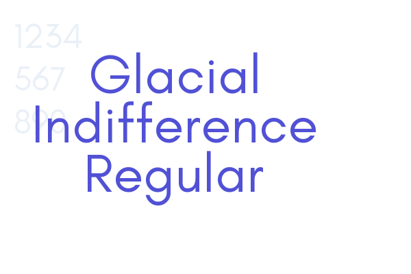 Glacial Indifference Regular