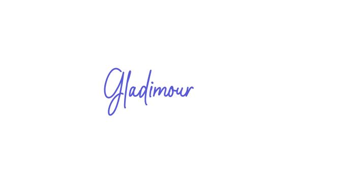 Gladimour Font Download