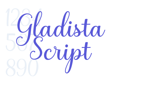 Gladista Script Font