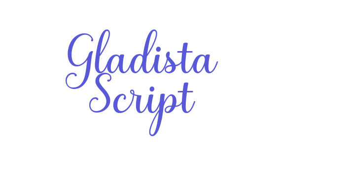 Gladista Script Font Download