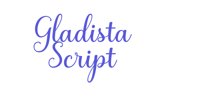 Gladista Script Font