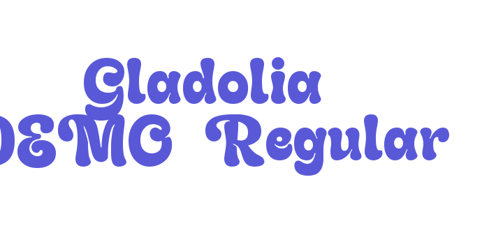 Gladolia DEMO-Regular Font Download