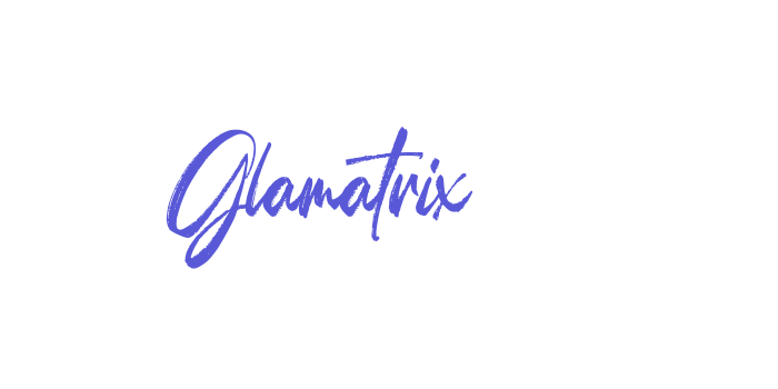 Glamatrix Font Download