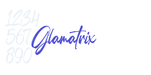 Glamatrix-font-download