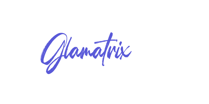 Glamatrix Font