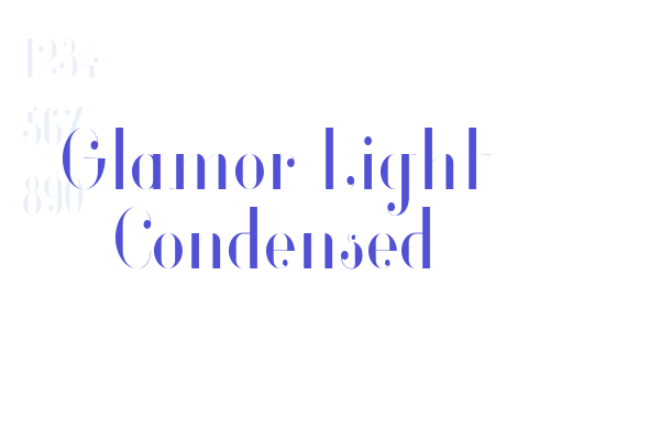 Glamor Light Condensed