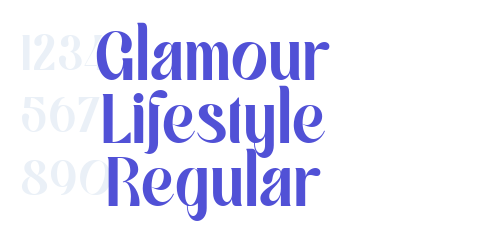 Glamour Lifestyle Regular-font-download