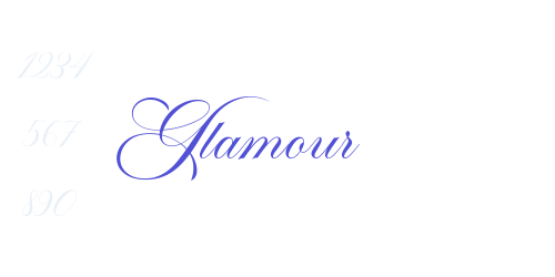 Glamour-font-download
