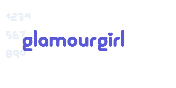 Glamourgirl font free