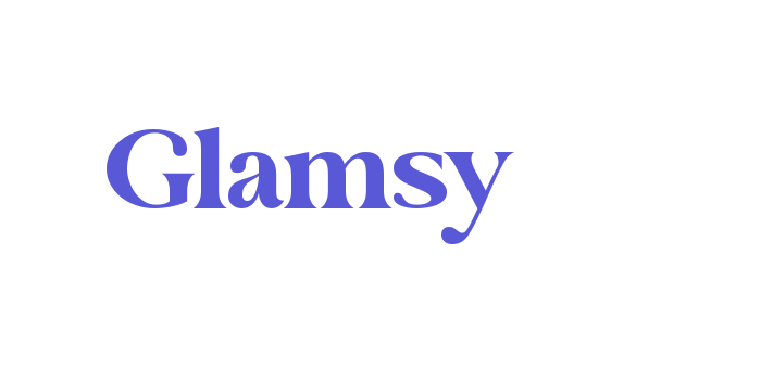 Glamsy Font