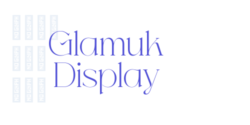 Glamuk Display-font-download