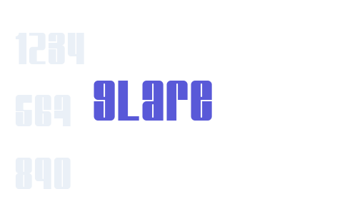 Glare Font Download