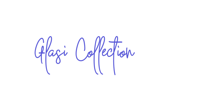 Glasi Collection Font