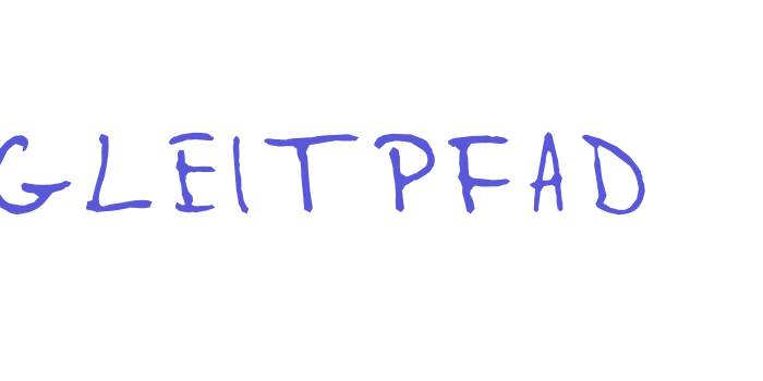 Gleitpfad Font Download