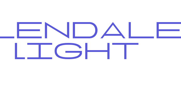 Glendale Light Font Download