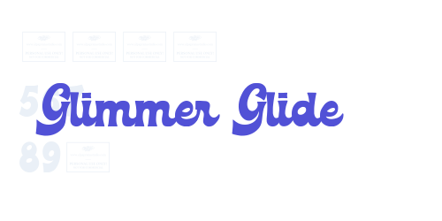 Glimmer Glide-font-download