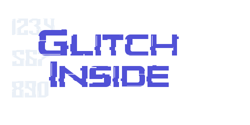 Glitch Inside-font-download