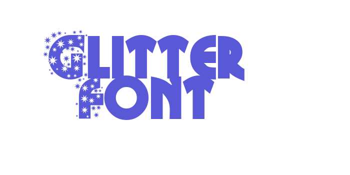 Glitter Font Font Download