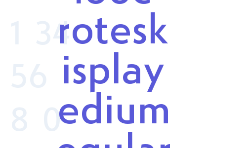 Globe Grotesk Display Medium Regular Font Download