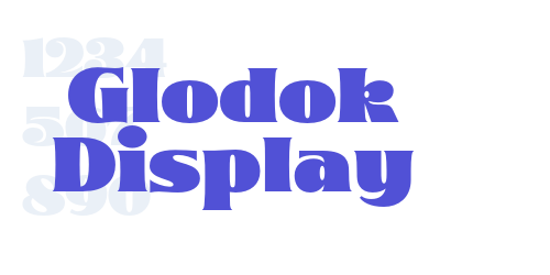 Glodok Display-font-download