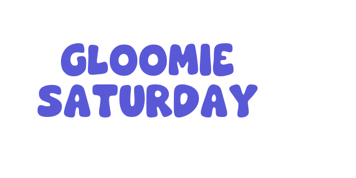 Gloomie Saturday Font Download