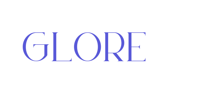 Glore Font