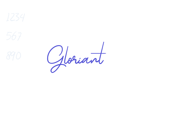 Gloriant Font Download