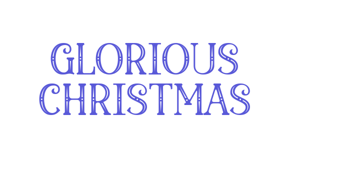 Glorious Christmas Font Download