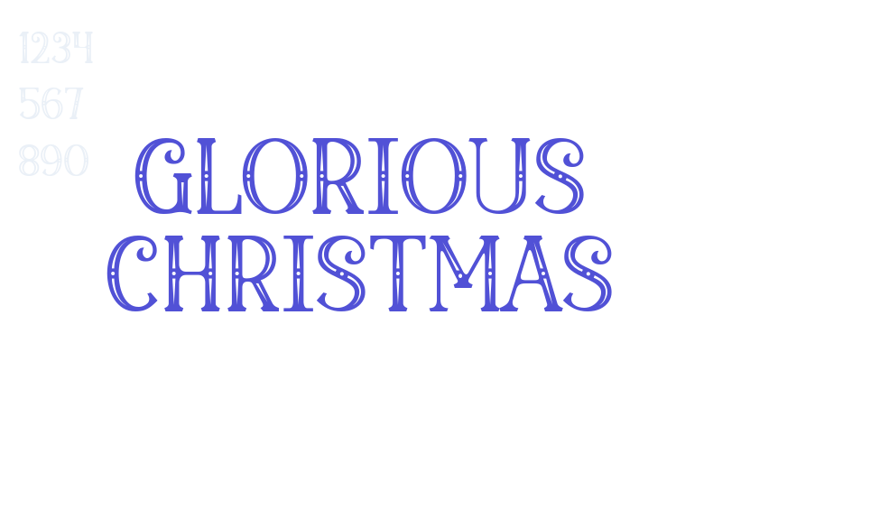 Glorious Christmas-font-download