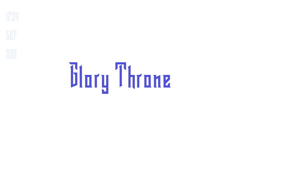 Glory Throne-font-download