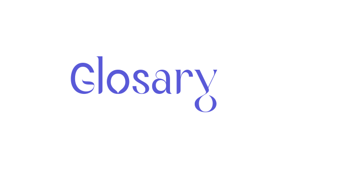 Glosary Font Download