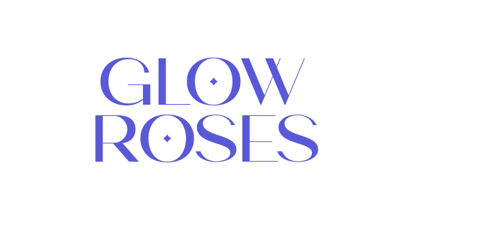 Glow Roses Font Download