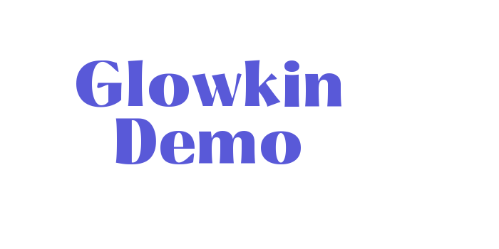 Glowkin Demo Font Download