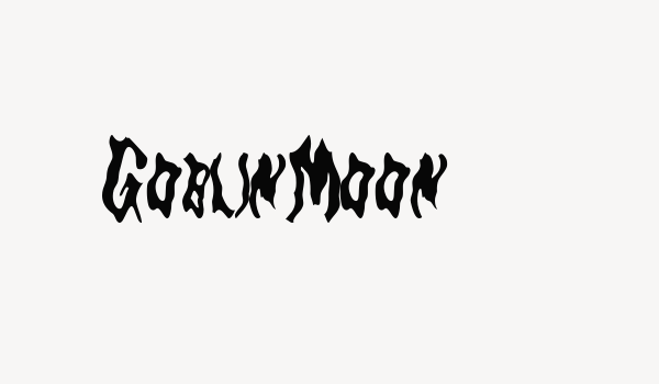 GoblinMoon Font