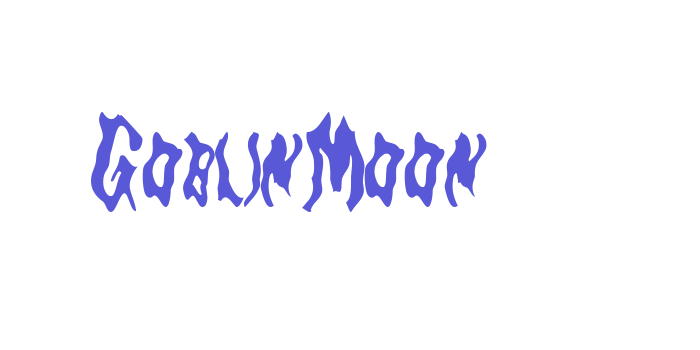 GoblinMoon Font