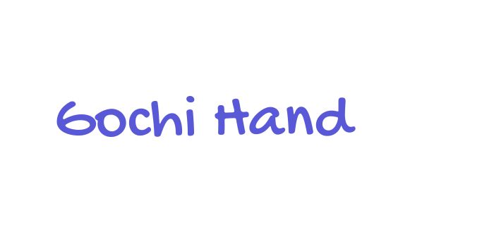 Gochi Hand Font Download