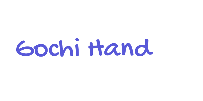 Gochi Hand Font