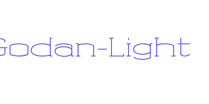 Godan-Light Font Download