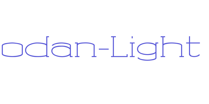 Godan-Light Font