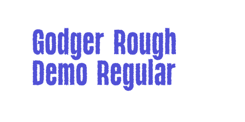 Godger Rough Demo Regular-font-download