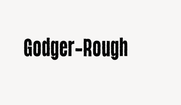 Godger-Rough Font