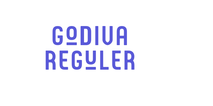 Godiva Reguler Font Download