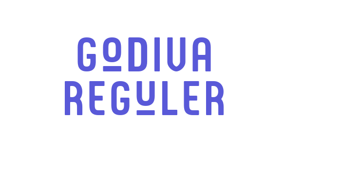 Godiva Reguler Font